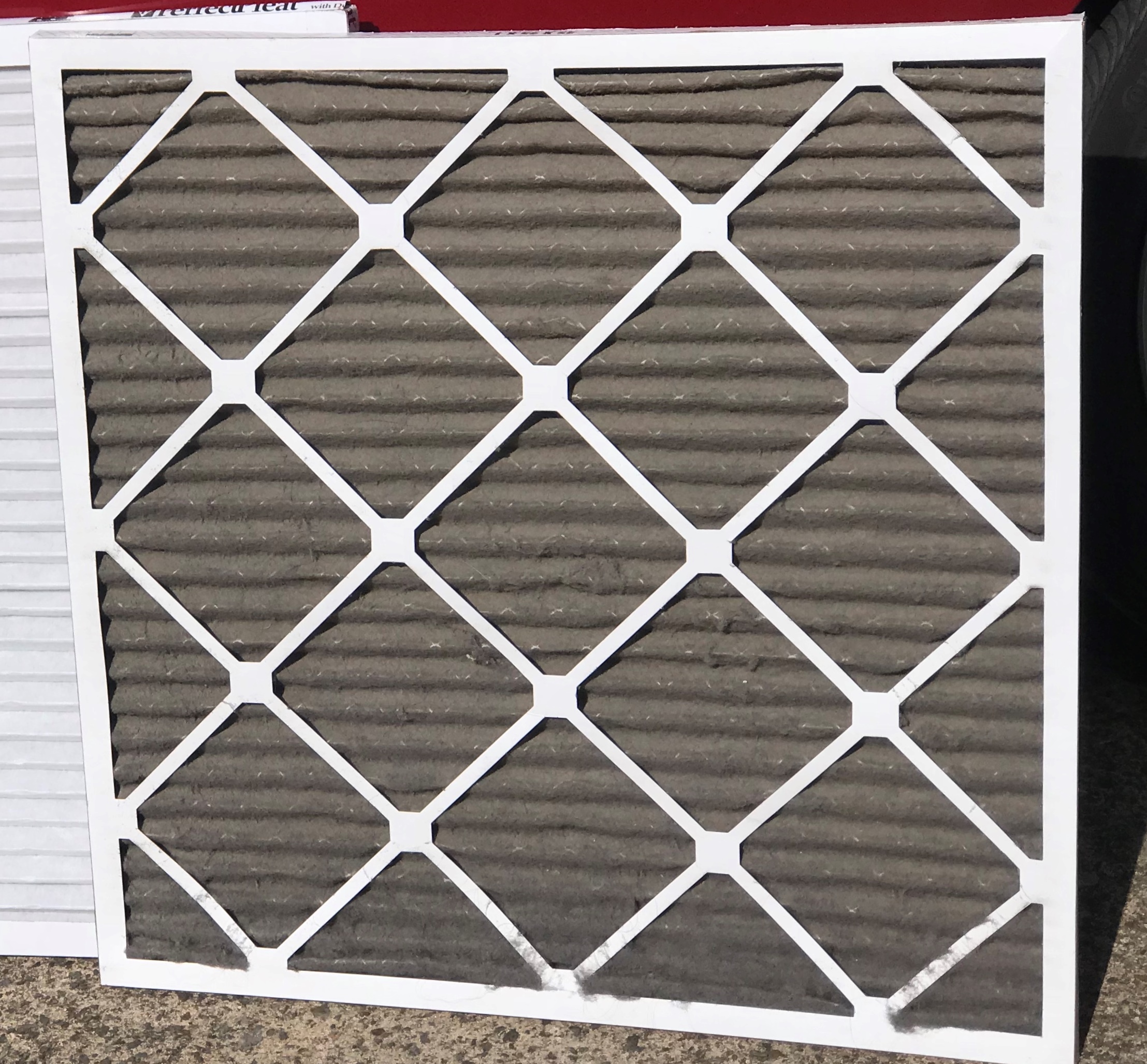 dirty ac filter